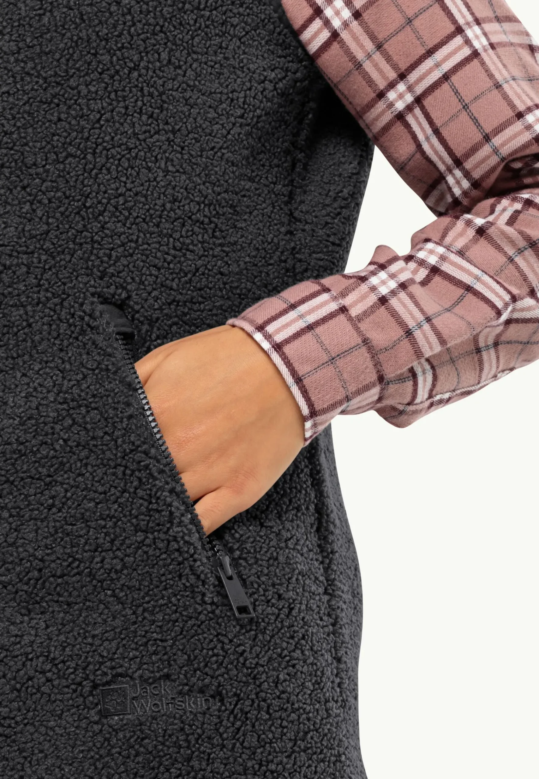 Jack Wolfskin High Curl Long Vest W|DAMES Lifestyle|Voor- En Najaarsjacks/-Jassen