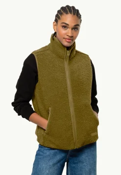 Jack Wolfskin High Curl Vest W|DAMES Lifestyle|Voor- En Najaarsjacks/-Jassen