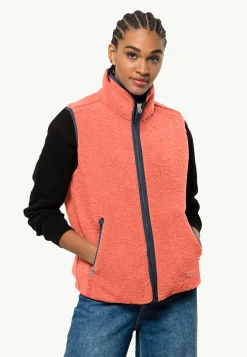 Jack Wolfskin High Curl Vest W|DAMES Lifestyle|Voor- En Najaarsjacks/-Jassen
