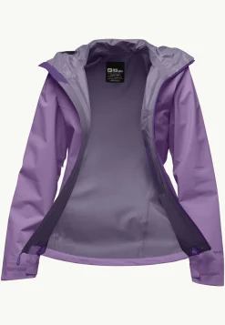 Jack Wolfskin Highest Peak 3l Jkt W|DAMES Wandelen|Voor- En Najaarsjacks/-Jassen