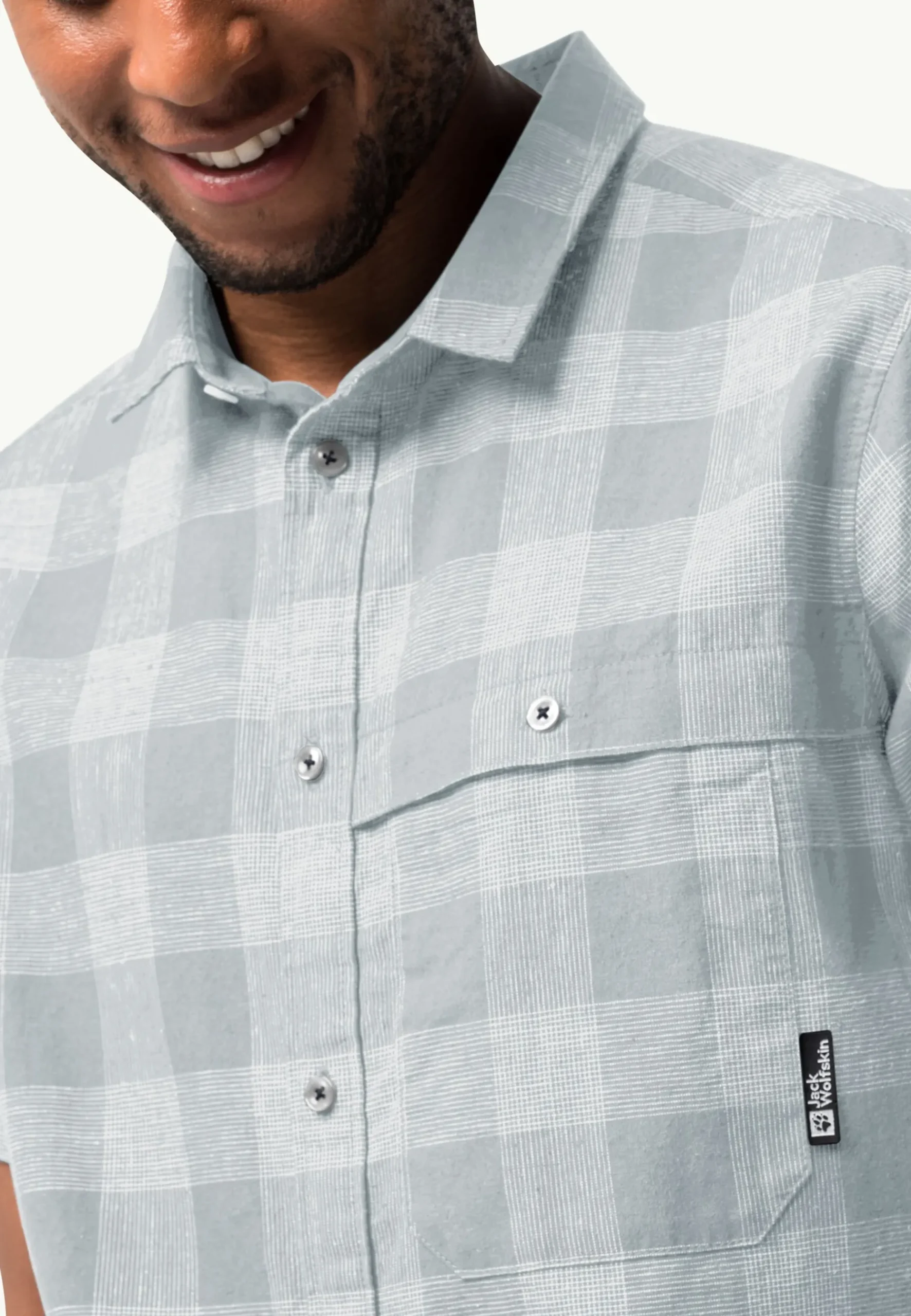 Jack Wolfskin Highlands Shirt M|Heren Lifestyle|Overhemden