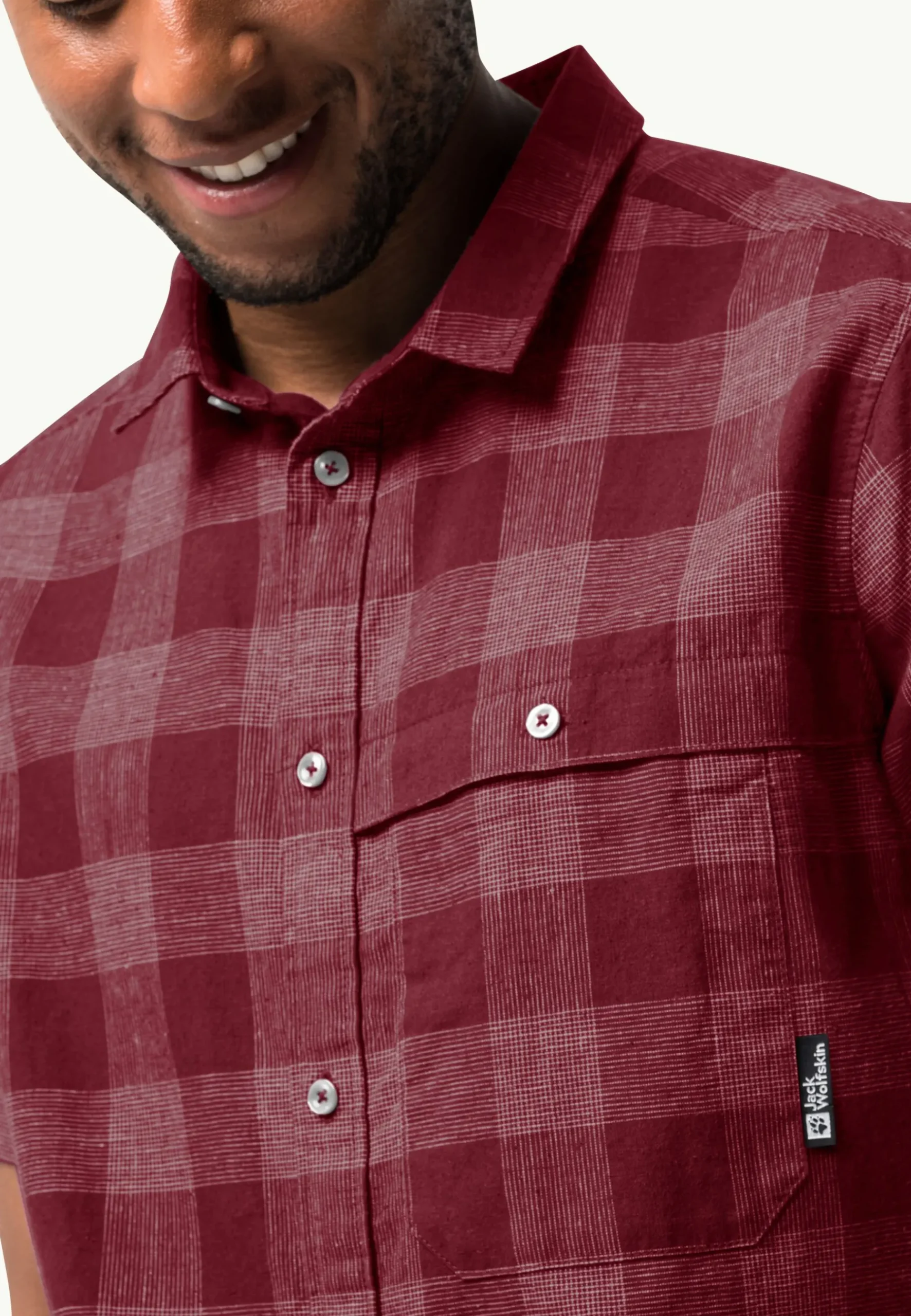 Jack Wolfskin Highlands Shirt M|Heren Lifestyle|Overhemden