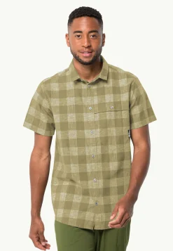 Jack Wolfskin Highlands Shirt M|Heren Lifestyle|Overhemden