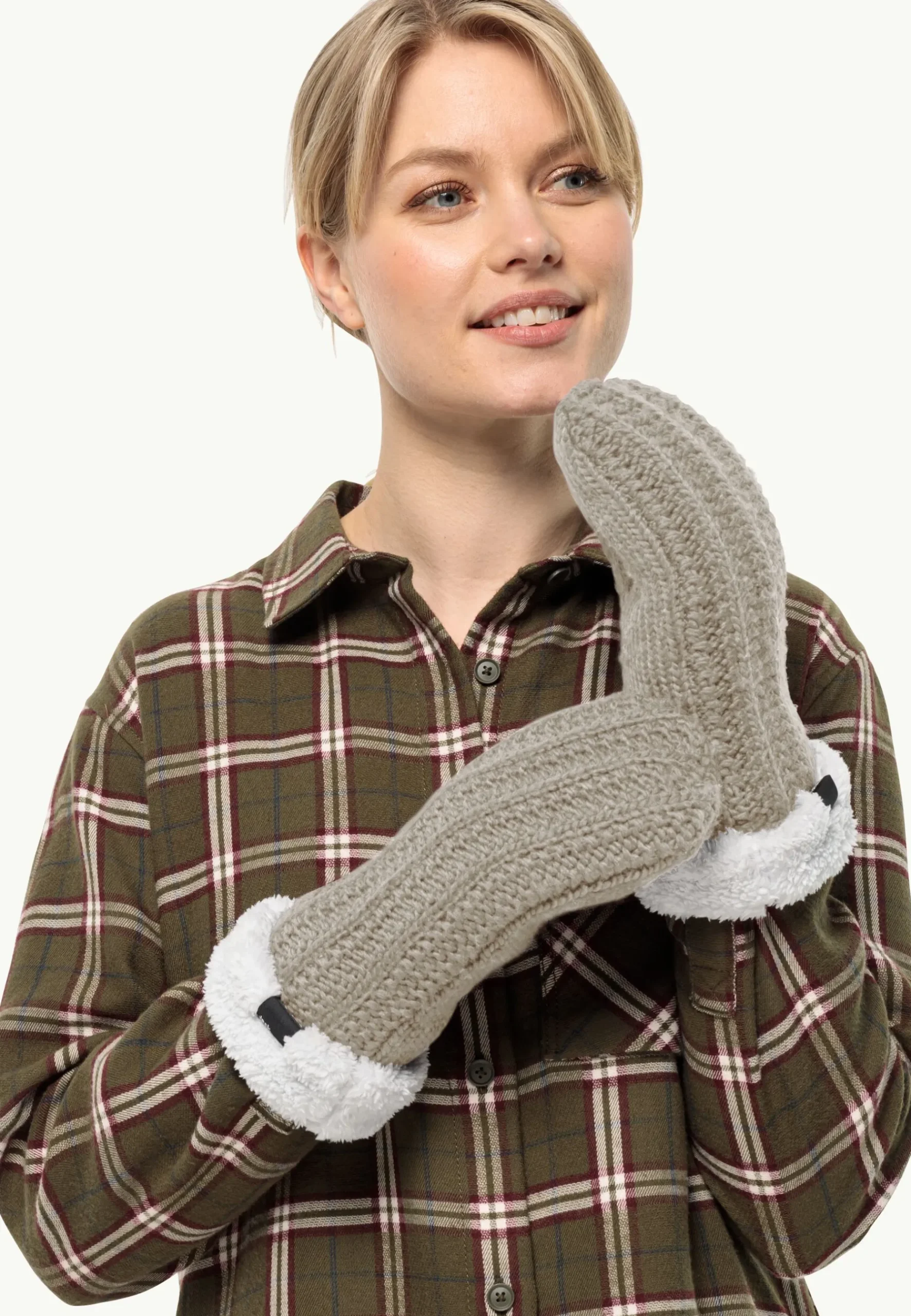Jack Wolfskin Highloft Knit Mitten W|DAMES Lifestyle|Handschoenen