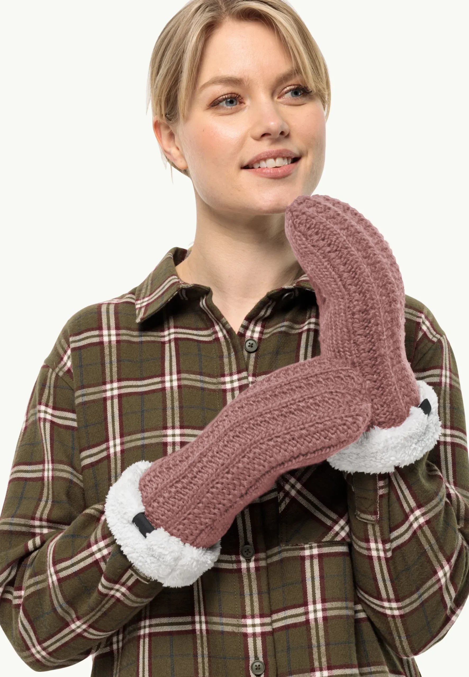 Jack Wolfskin Highloft Knit Mitten W|DAMES Lifestyle|Handschoenen
