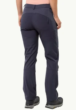 Jack Wolfskin Hiking Alpine Pants W|DAMES Wandelen|Softshellbroeken