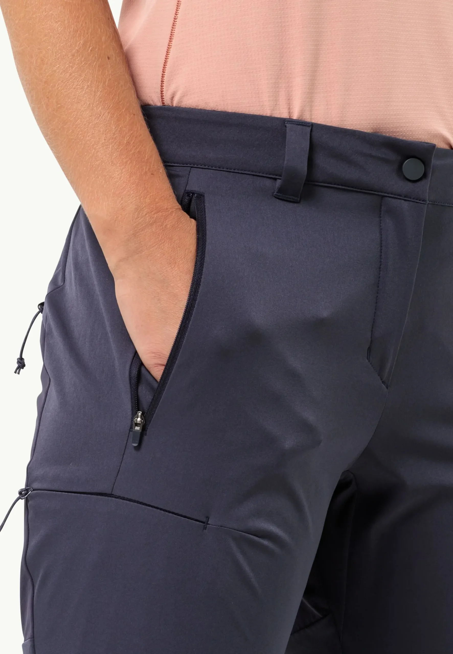 Jack Wolfskin Hiking Alpine Pants W|DAMES Wandelen|Softshellbroeken