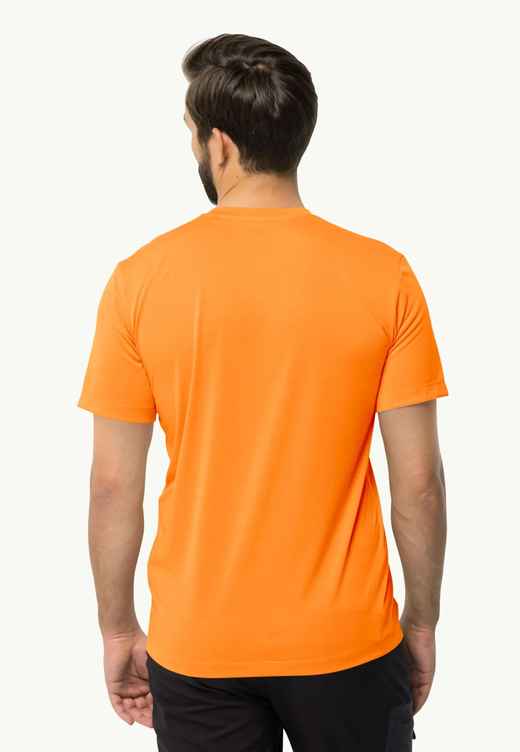 Jack Wolfskin Hiking S/s T M|Heren Wandelen|Functionele Shirts