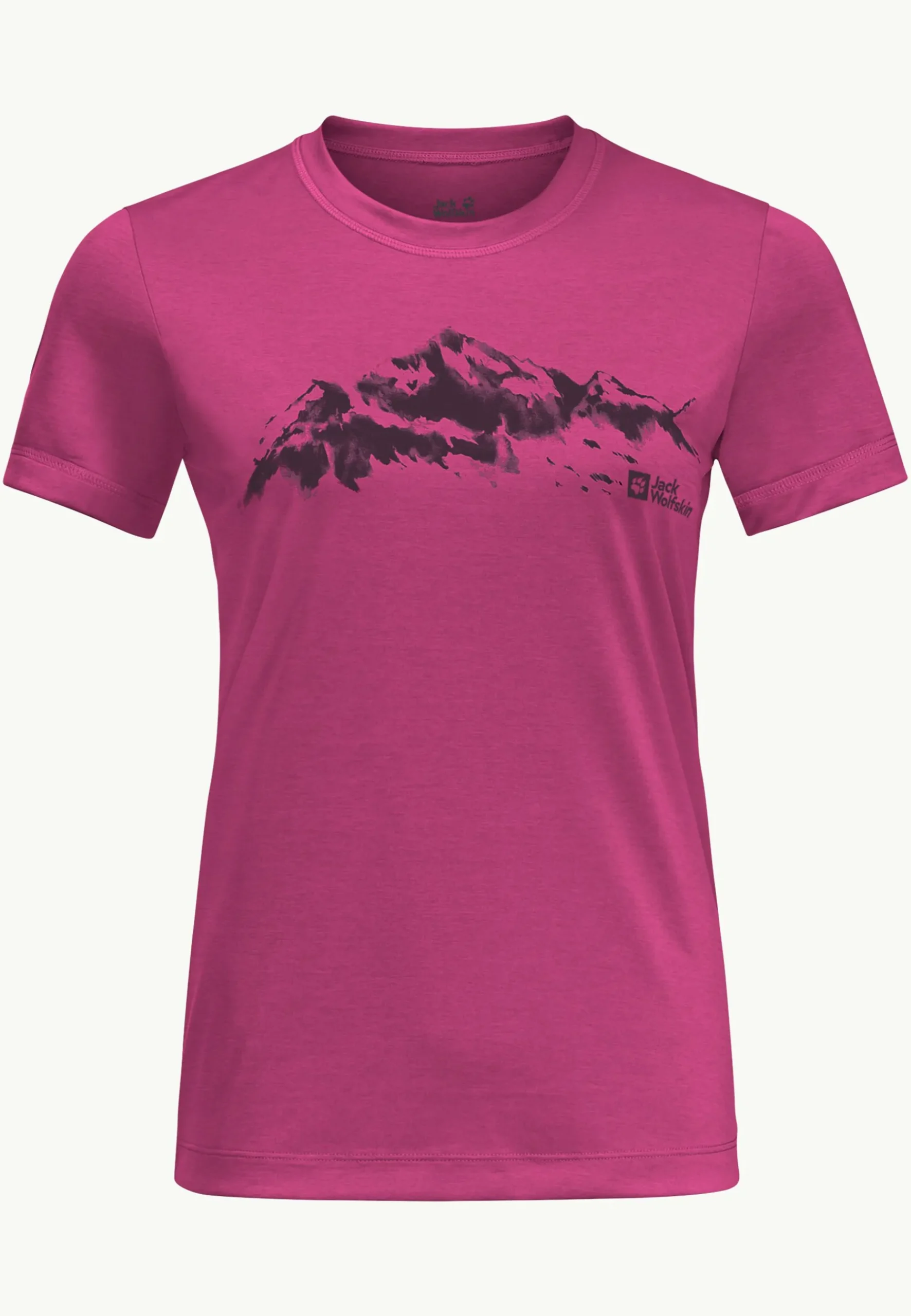 Jack Wolfskin Hiking S/s T W|DAMES Wandelen|Functionele Shirts