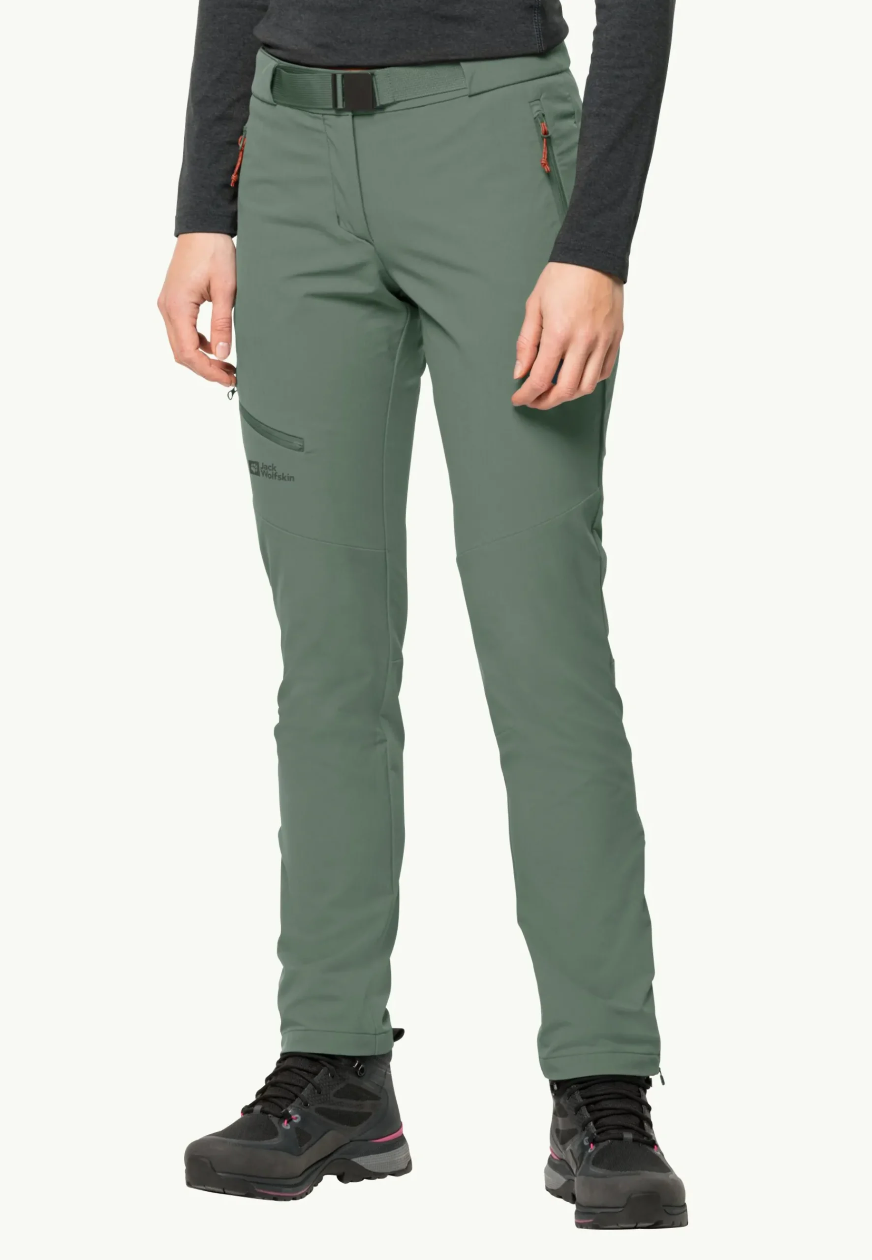 Jack Wolfskin Holdsteig Pants W|DAMES Wandelen|Softshellbroeken