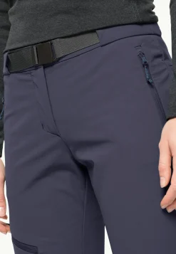 Jack Wolfskin Holdsteig Pants W|DAMES Wandelen|Softshellbroeken