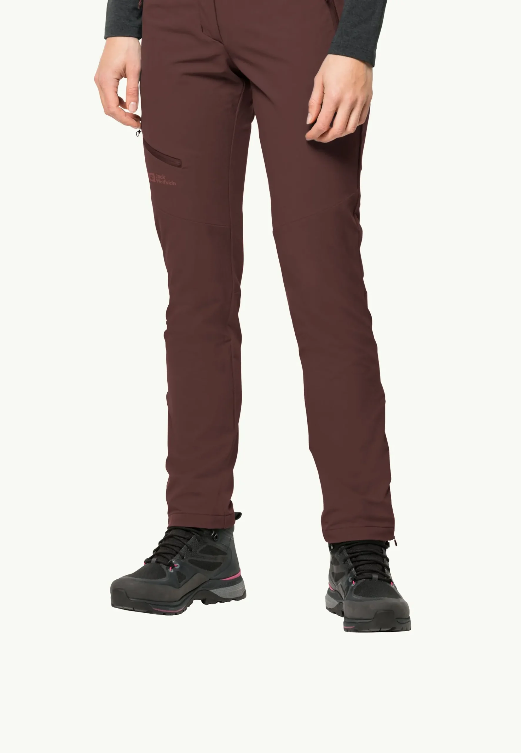 Jack Wolfskin Holdsteig Pants W|DAMES Wandelen|Softshellbroeken