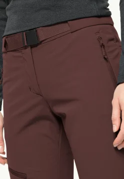 Jack Wolfskin Holdsteig Pants W|DAMES Wandelen|Softshellbroeken