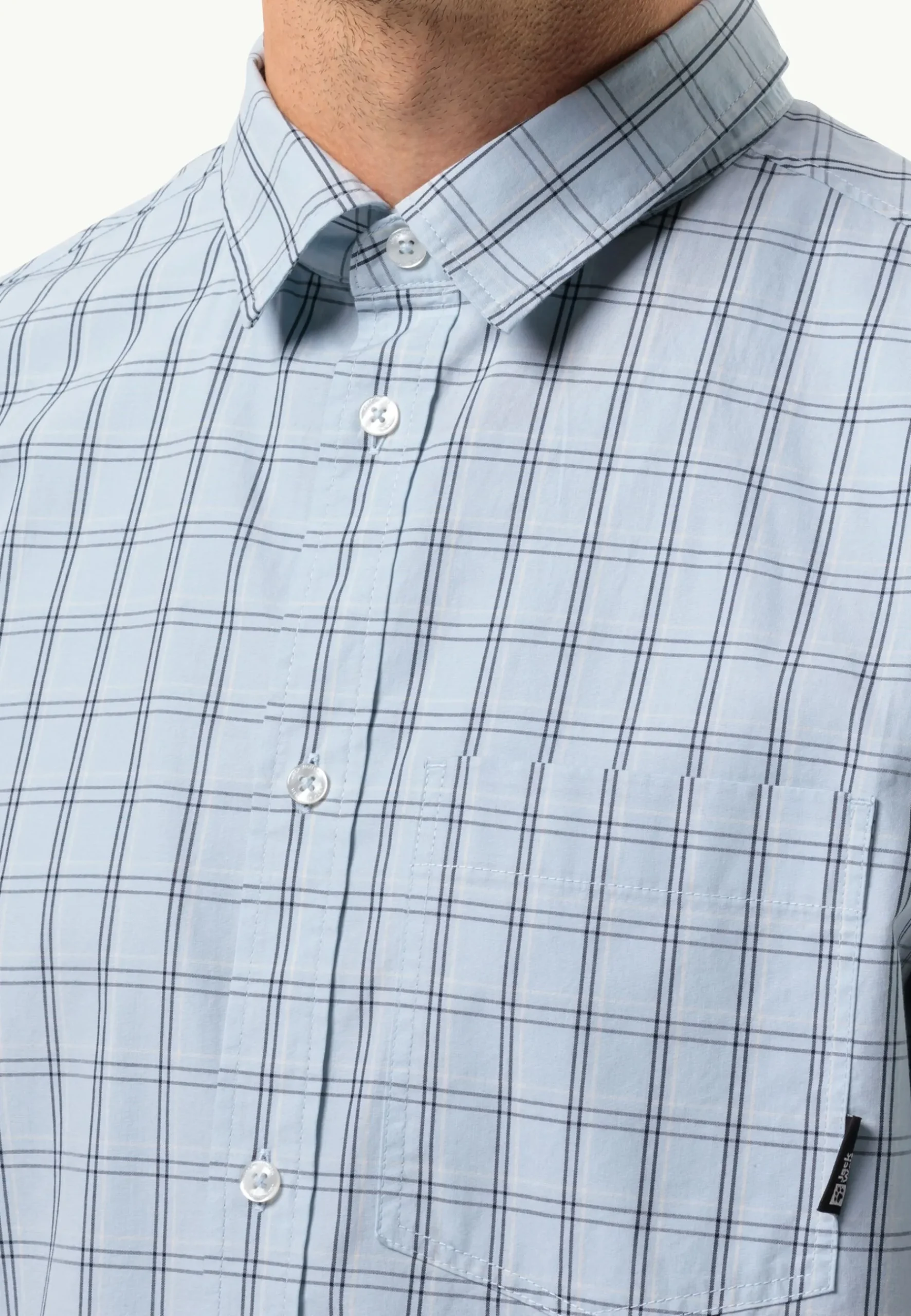 Jack Wolfskin Hot Springs Shirt M|Heren Lifestyle|Functionele Shirts