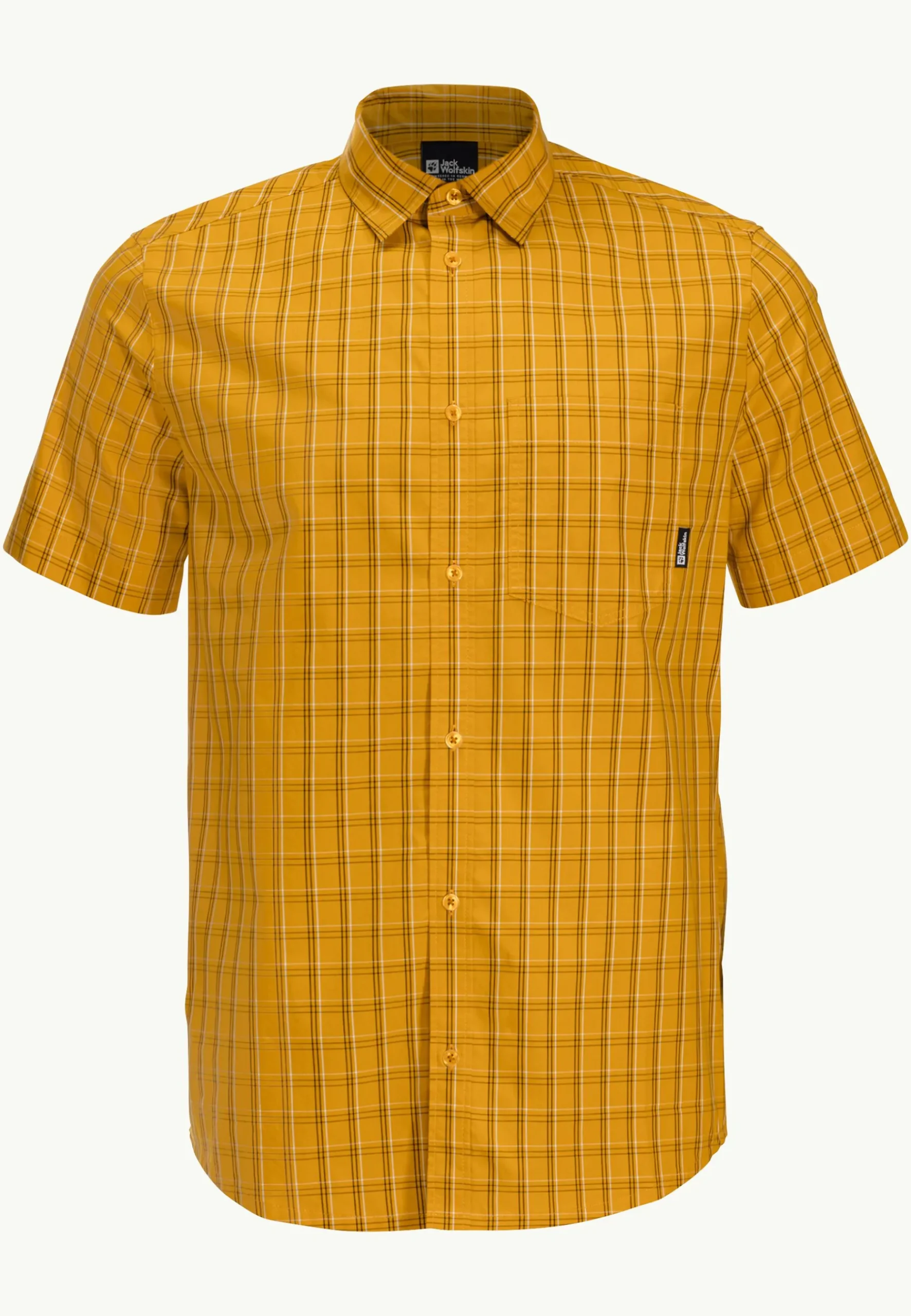 Jack Wolfskin Hot Springs Shirt M|Heren Lifestyle|Functionele Shirts