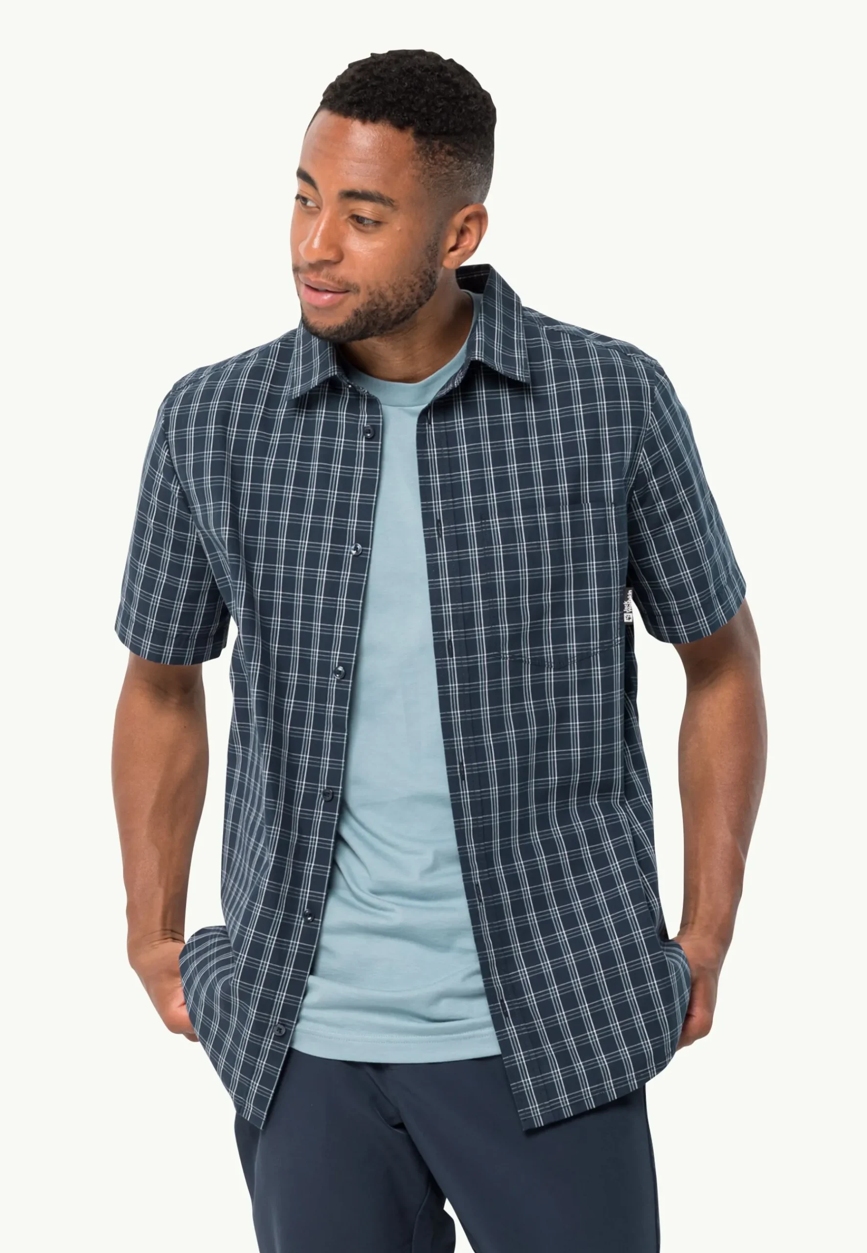 Jack Wolfskin Hot Springs Shirt M|Heren Lifestyle|Functionele Shirts