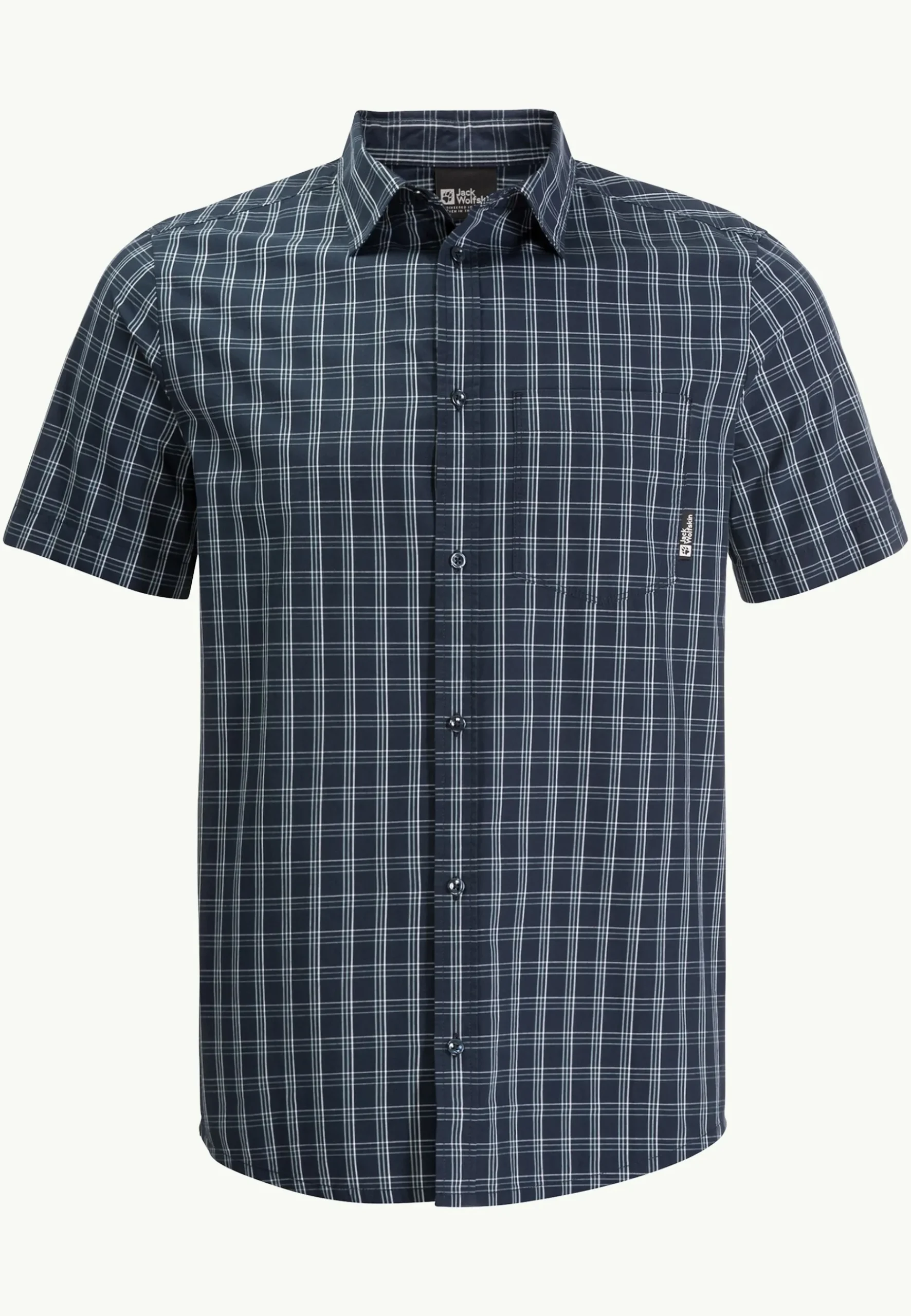 Jack Wolfskin Hot Springs Shirt M|Heren Lifestyle|Functionele Shirts
