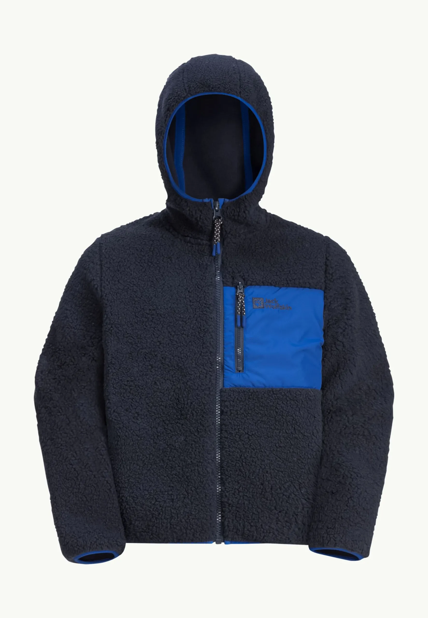 Jack Wolfskin Ice Curl Hood Jacket K|Kinderen Voor- En Najaarsjacks/-Jassen|Fleece