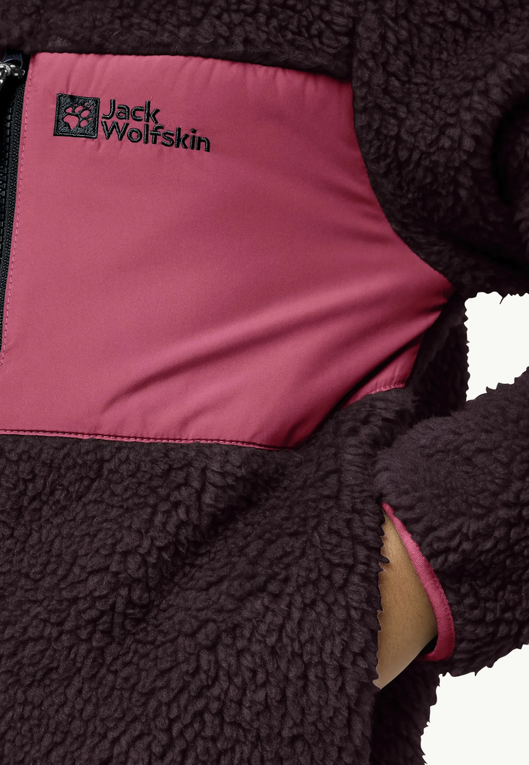 Jack Wolfskin Ice Curl Jacket K|Kinderen Voor- En Najaarsjacks/-Jassen|Fleece