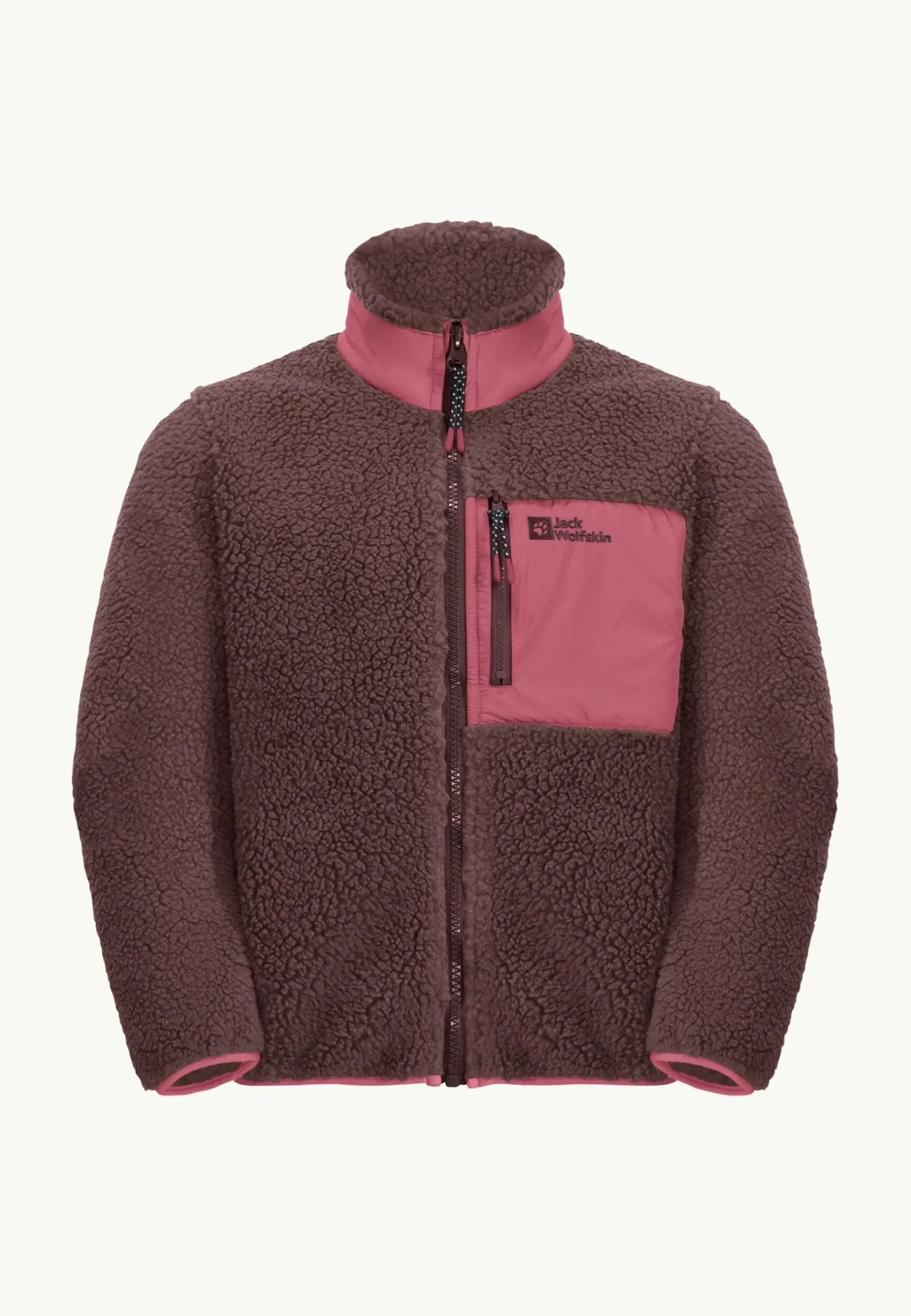 Jack Wolfskin Ice Curl Jacket K|Kinderen Voor- En Najaarsjacks/-Jassen|Fleece