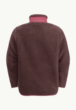 Jack Wolfskin Ice Curl Jacket K|Kinderen Voor- En Najaarsjacks/-Jassen|Fleece