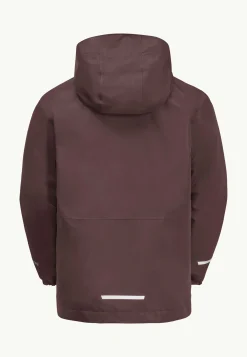 Jack Wolfskin Iceland 3in1 Jacket K|Kinderen Voor- En Najaarsjacks/-Jassen|Winterjacks