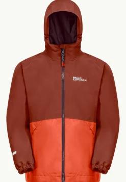 Jack Wolfskin Iceland 3in1 Jacket K|Kinderen Voor- En Najaarsjacks/-Jassen|Winterjacks