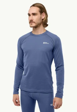 Jack Wolfskin Infinite Warm Ls M|Heren Ski|Functionele Shirts