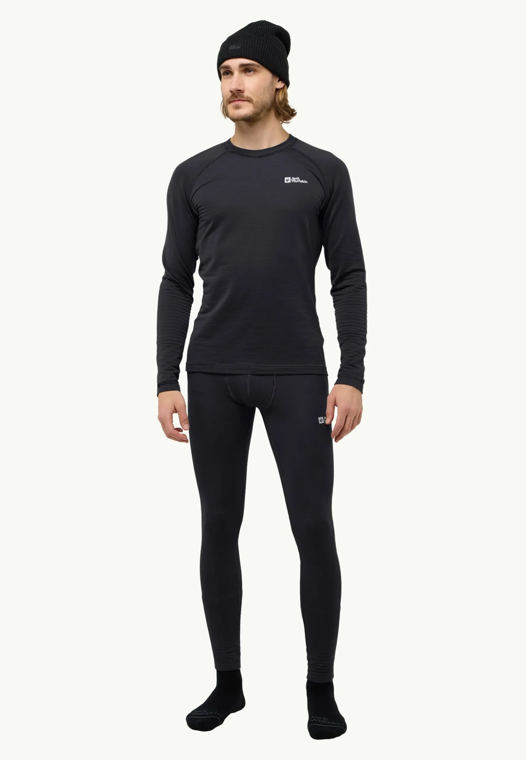 Jack Wolfskin Infinite Warm Ls M|Heren Ski|Functionele Shirts