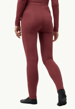 Jack Wolfskin Infinite Warm Pants W|DAMES Ski|Functioneel Ondergoed