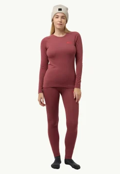 Jack Wolfskin Infinite Warm Pants W|DAMES Ski|Functioneel Ondergoed