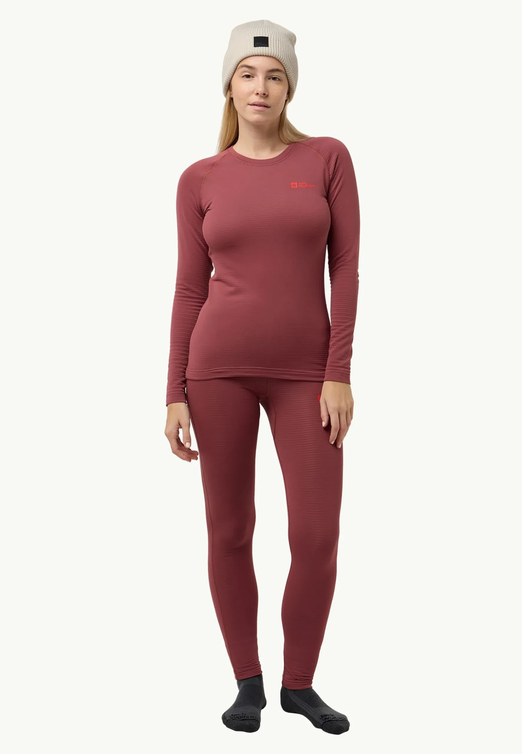 Jack Wolfskin Infinite Warm Pants W|DAMES Ski|Functioneel Ondergoed