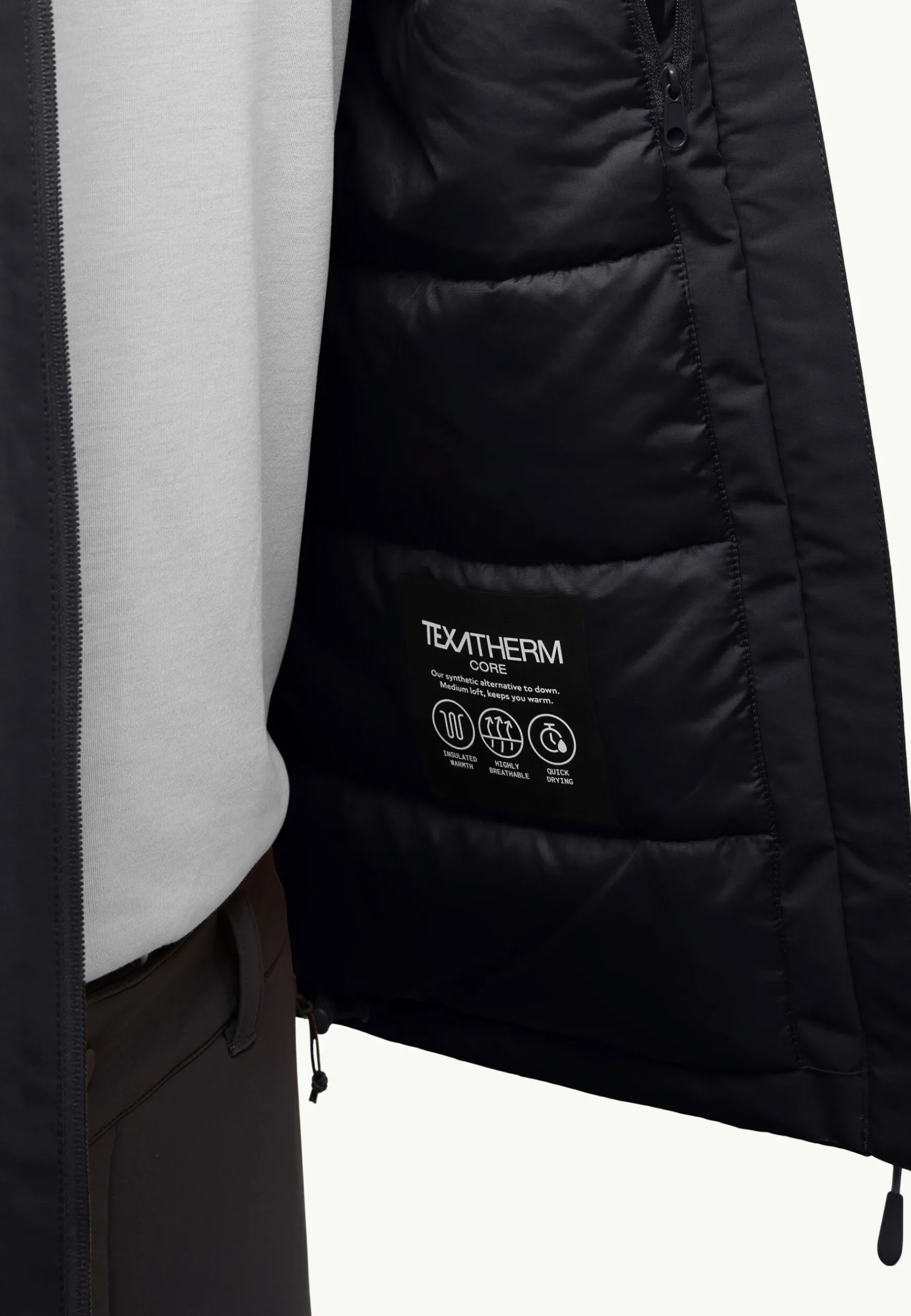 Jack Wolfskin Jasper Ins Jkt M|Heren Voor- En Najaarsjacks/-Jassen|Winterjacks