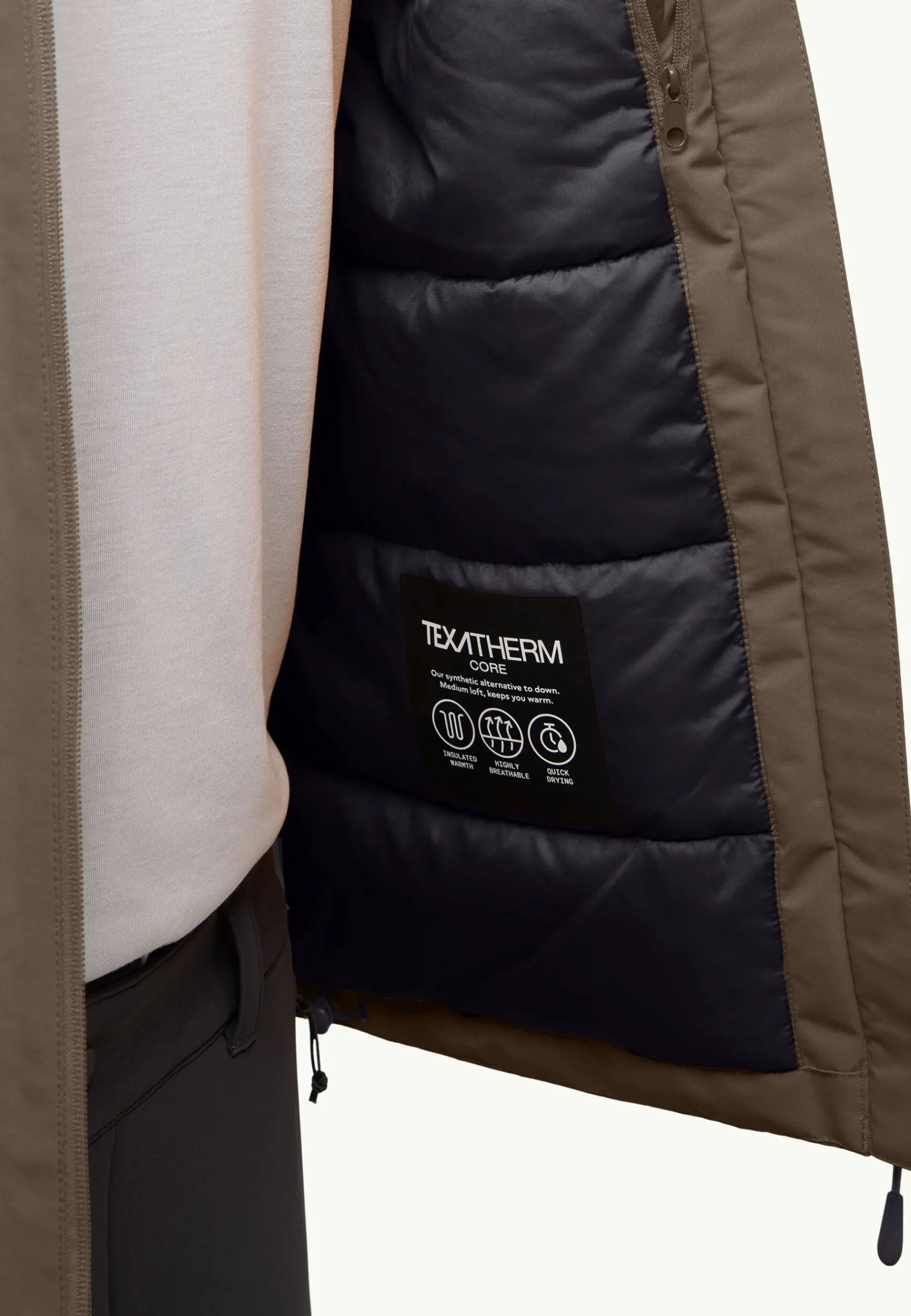 Jack Wolfskin Jasper Ins Jkt M|Heren Voor- En Najaarsjacks/-Jassen|Winterjacks
