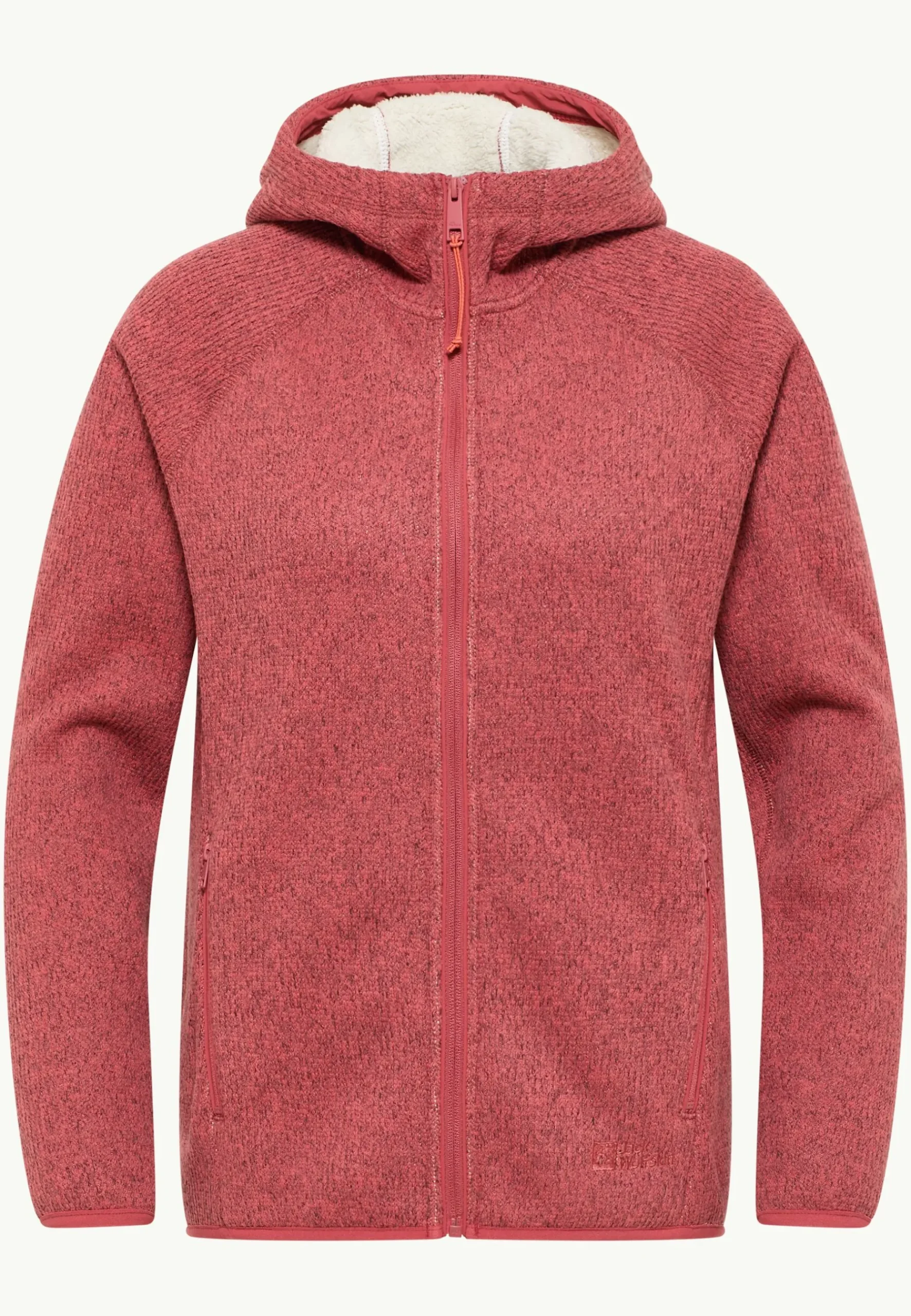 Jack Wolfskin Kaminfeuer Hooded Jkt W|DAMES Voor- En Najaarsjacks/-Jassen|Fleece