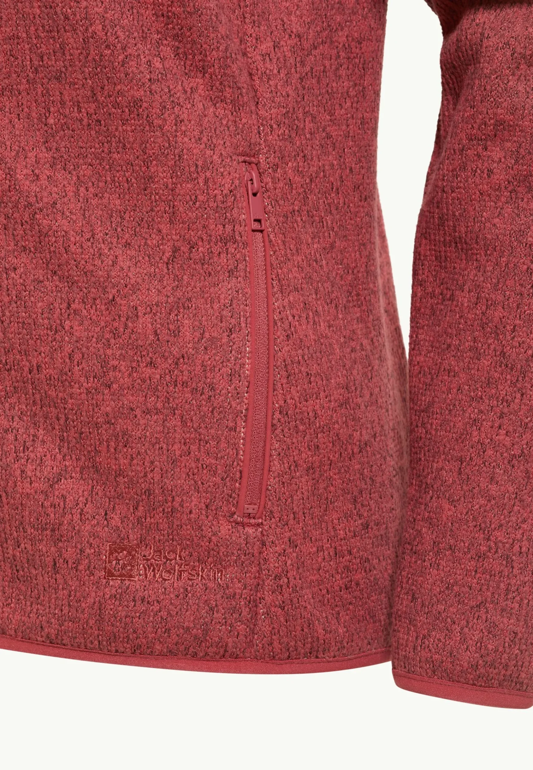 Jack Wolfskin Kaminfeuer Hooded Jkt W|DAMES Voor- En Najaarsjacks/-Jassen|Fleece