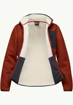 Jack Wolfskin Kaminfeuer Jkt M|Heren Fleece|Hoodies & Pullovers