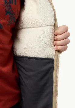 Jack Wolfskin Kaminfeuer Jkt M|Heren Fleece|Hoodies & Pullovers