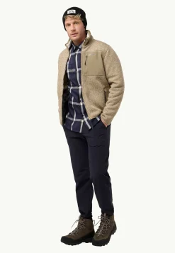 Jack Wolfskin Kaminfeuer Jkt M|Heren Fleece|Hoodies & Pullovers