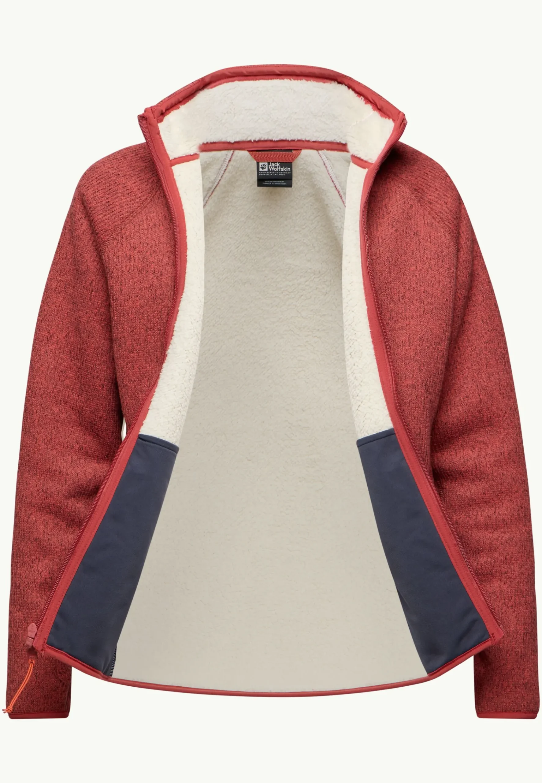Jack Wolfskin Kaminfeuer Jkt W|DAMES Voor- En Najaarsjacks/-Jassen|Fleece