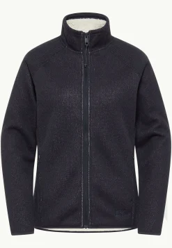 Jack Wolfskin Kaminfeuer Jkt W|DAMES Voor- En Najaarsjacks/-Jassen|Fleece