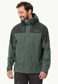 Jack Wolfskin Kammweg 2l Jkt M|Heren Wandelen|Voor- En Najaarsjacks/-Jassen