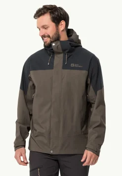 Jack Wolfskin Kammweg 2l Jkt M|Heren Wandelen|Voor- En Najaarsjacks/-Jassen
