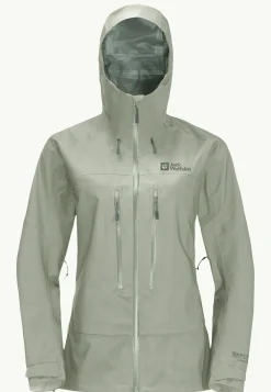 Jack Wolfskin Kammweg 3l Jkt W|DAMES Trekking|Voor- En Najaarsjacks/-Jassen