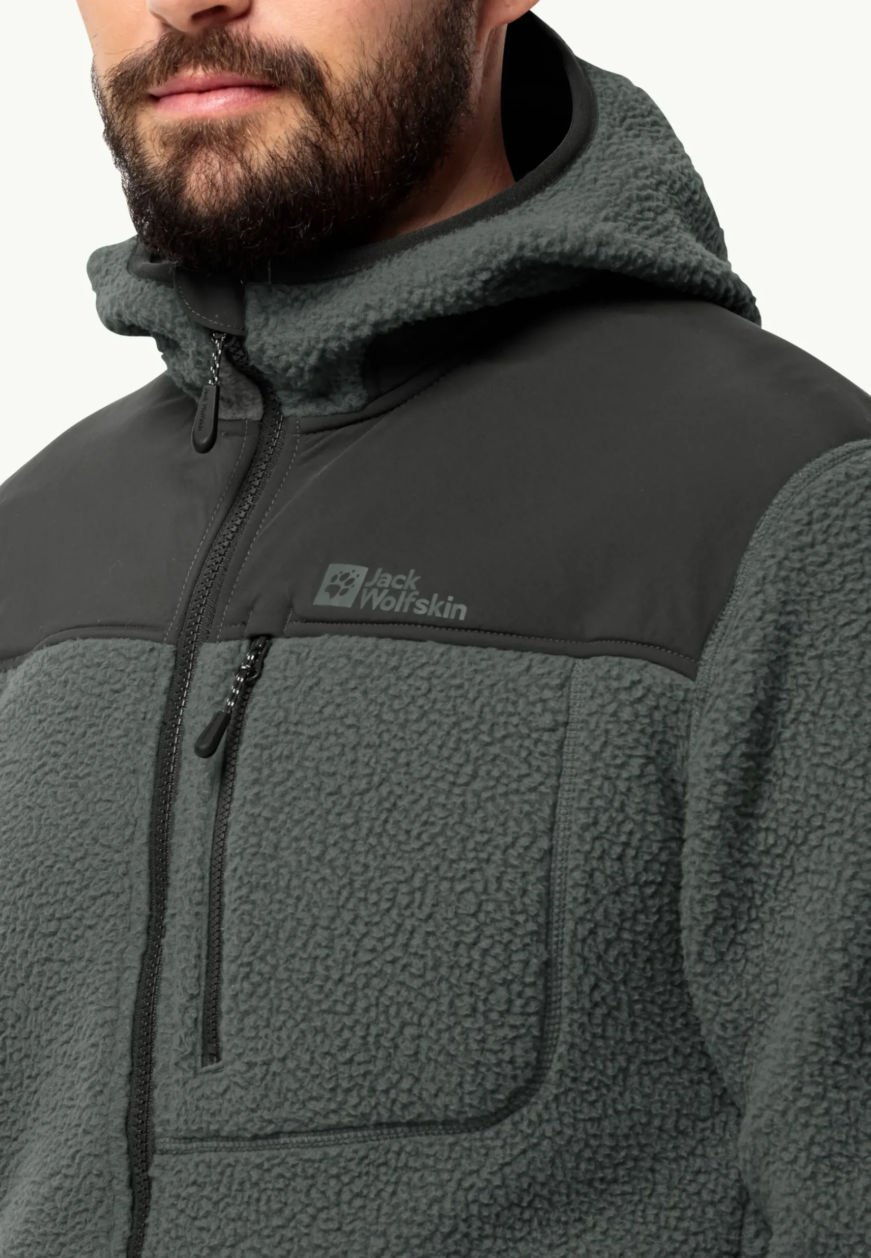 Jack Wolfskin Kammweg Pile Fz M|Heren Wandelen|Trekking