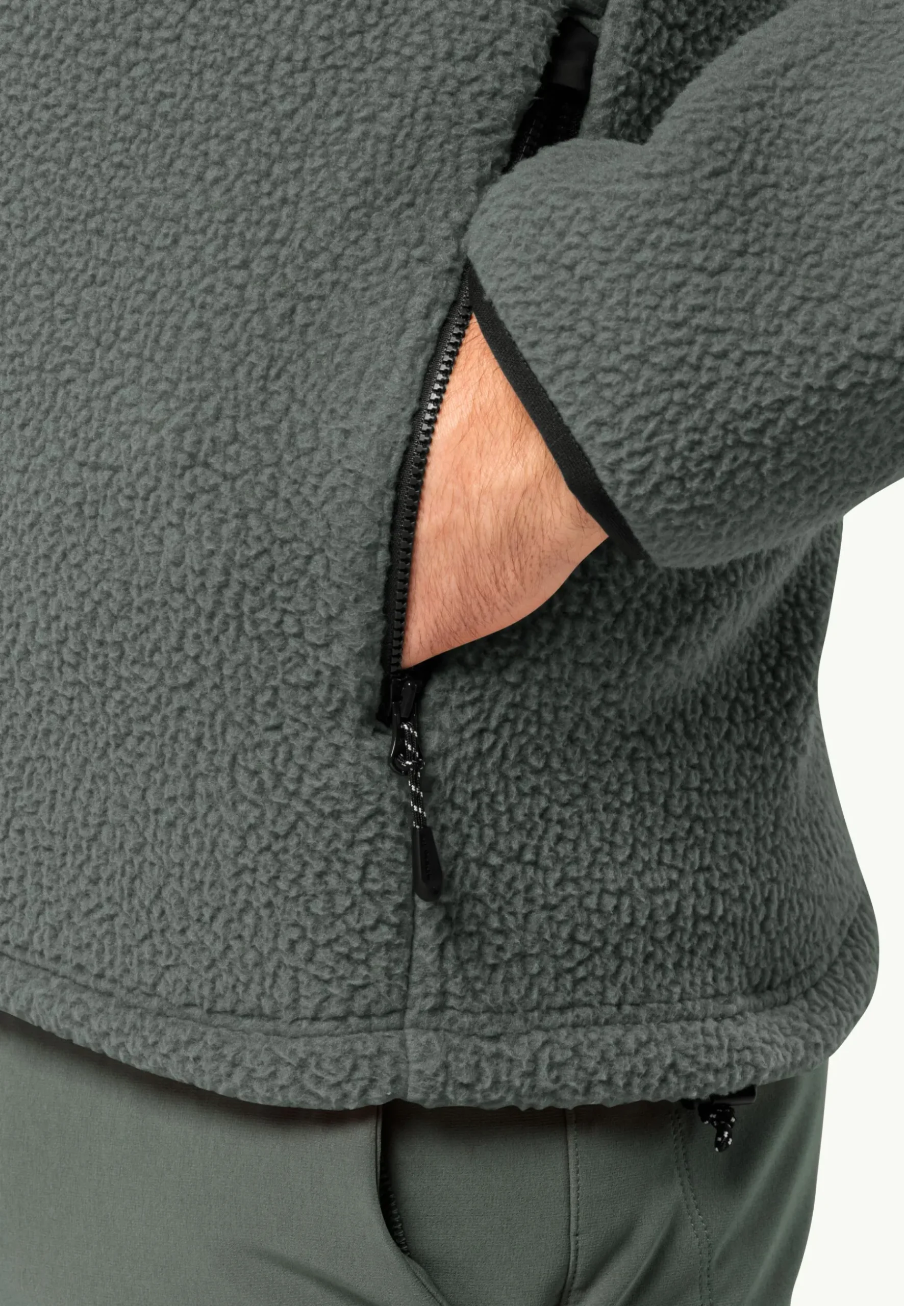 Jack Wolfskin Kammweg Pile Fz M|Heren Wandelen|Trekking