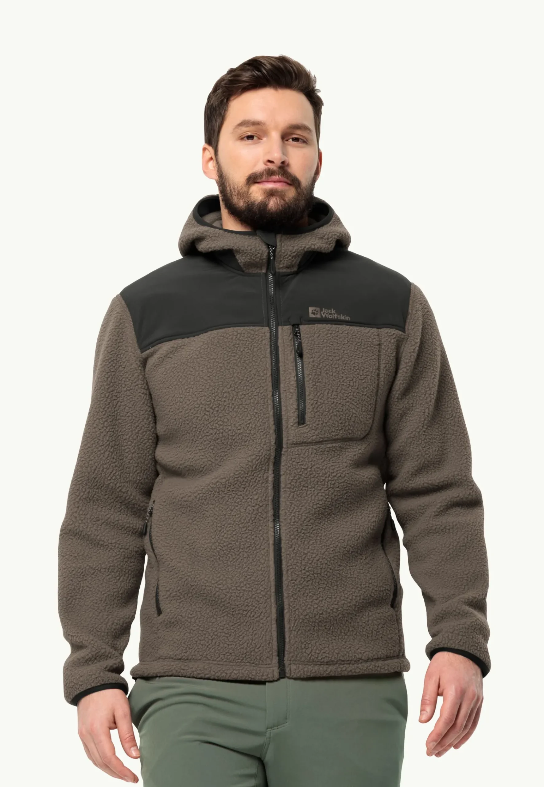 Jack Wolfskin Kammweg Pile Fz M|Heren Wandelen|Trekking