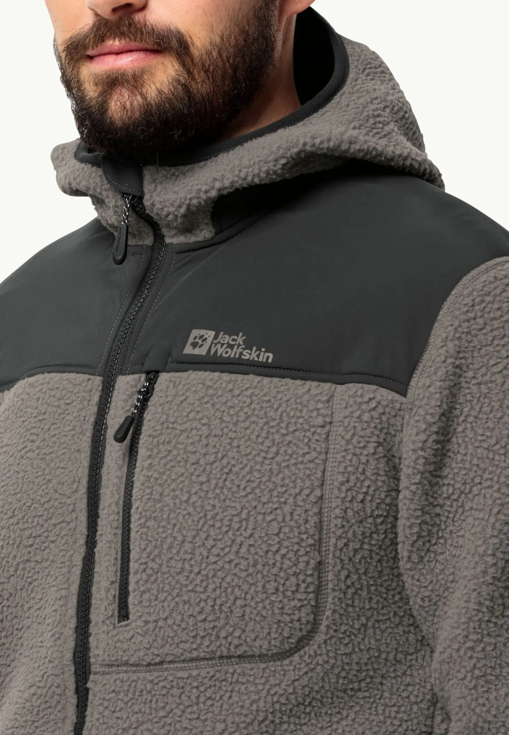 Jack Wolfskin Kammweg Pile Fz M|Heren Wandelen|Trekking