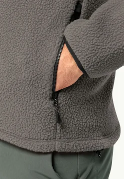 Jack Wolfskin Kammweg Pile Fz M|Heren Wandelen|Trekking