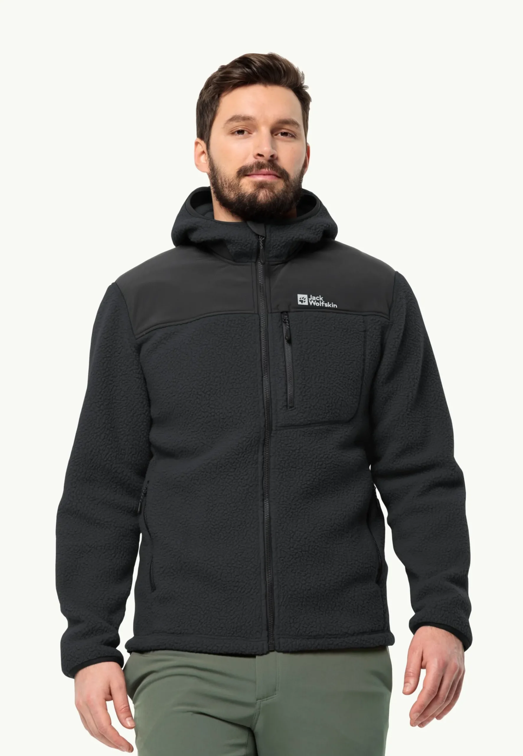 Jack Wolfskin Kammweg Pile Fz M|Heren Wandelen|Trekking